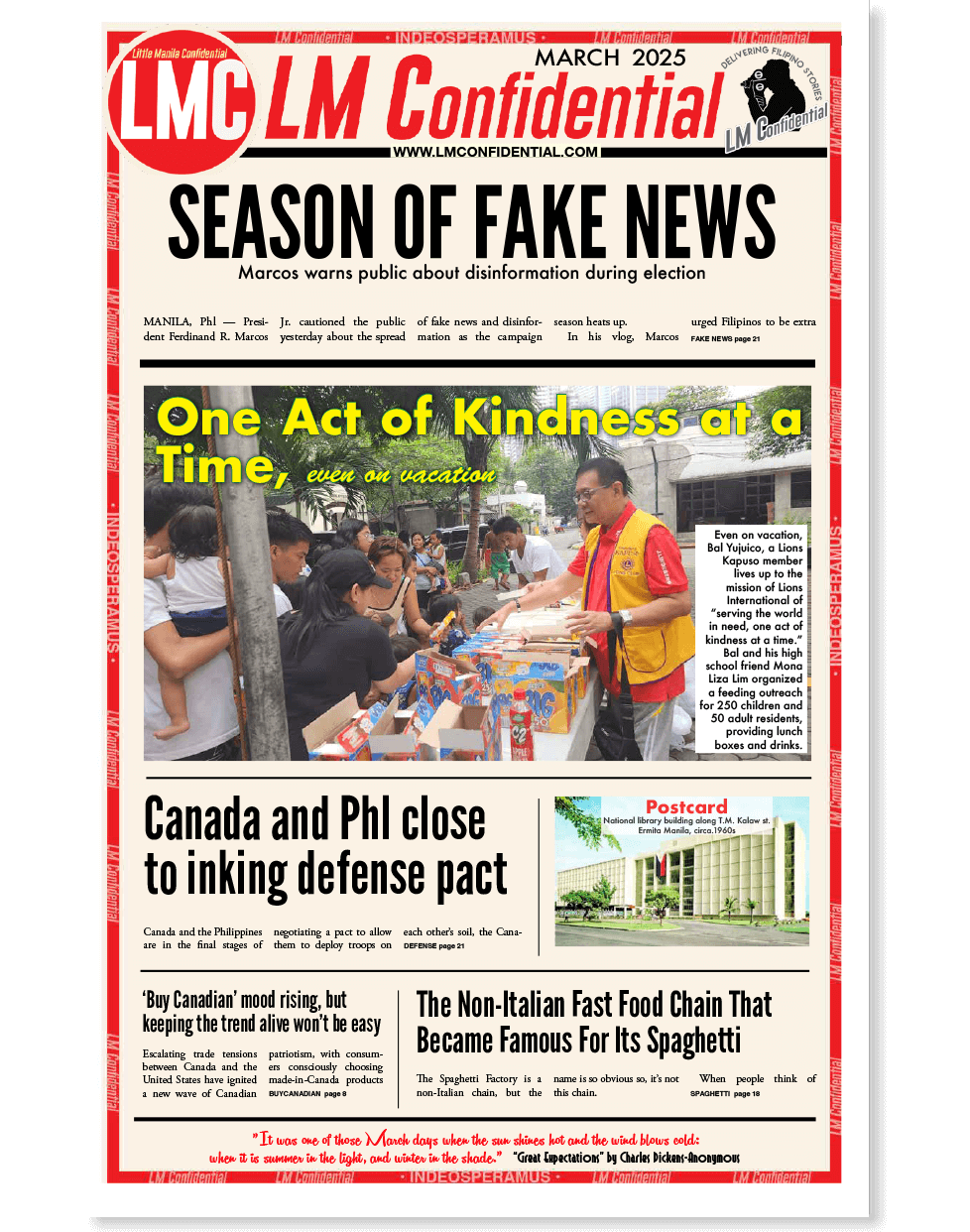March issue