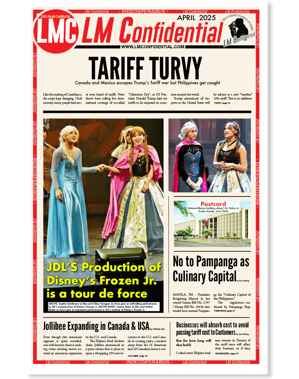 April issue